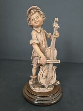 Vintage Giuseppe Armani Copidimonte Boy Cello Player picture