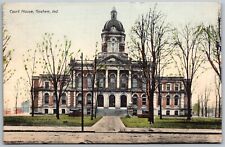 Goshen Indiana 1909 Postcard Court House picture
