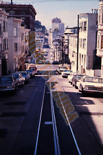 Vtg 1969 Slide San Francisco California Street Scene Cars Buildings CA X5O050 picture