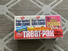 FRUITY PEBBLES POST CEREAL TREAT PACK DATED 1974  RARE (CEREAL BOX) picture