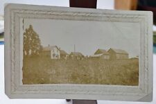 Antique Real Photo Postcard Postmarked Farmstead Unmailed picture
