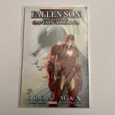 FALLEN SON: THE DEATH OF CAPTAIN AMERICA 5 IRON MAN VARIANT MARVEL COMICS 2007 picture