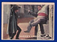 GARCIA'S CHOICE 1958 TOPPS ZORRO #15 VERY GOOD  picture