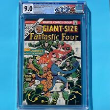 Giant-Size Fantastic Four 4 ⭐ CGC 9.0 WHITE ⭐ 1st Jamie Madrox Multiple Man 1975 picture