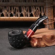 Briar Small Handmade Tobacco Pipe Pocket Portable Solid Wood pipe Smoking Pipe picture