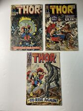 Mighty Thor #131, 137, and 151 1966 -1968 Low Grade. (3) Comic Lot picture