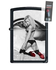 Zippo Red Shoe Girl Series II, #2 Lighter + FLINT PACK picture