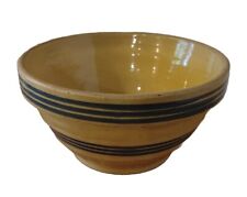 Stoneware Mixing Bowl With Three Blue Stripes  picture
