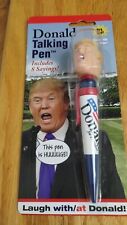 Former President Donald Trump Talking Pen New in original packaging 9.5
