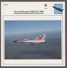 Dassault Breguet Mirage IIIB  Edito Service Warplane Air Military Card France picture