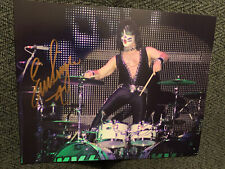 Eric Singer Signed 8 X 10 Photo Music KISS Autographed picture