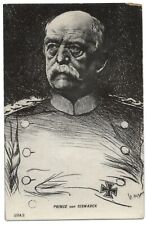 Prince Otto Von Bismarck ~ Chancellor of German Empire ~ UDB c1905 artist signed picture