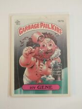 1986 Topps Garbage Pail Kids Card #161b HY GENE Original 4th Series GPK Vintage picture