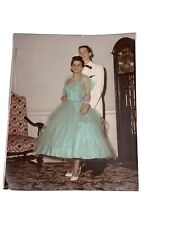 Vintage Americana High School Prom Photo 1960s picture