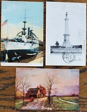 3 Postcards, Virginia Scenes, 1906, Vintage (Lot 64) picture