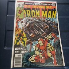 Iron Man 113 High grade VF+ UNICORN Marvel comics 1978 key COMBINED SHIPPING picture