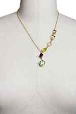 18K Gold Plated Gemstone Journey Necklace - 11