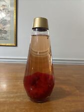 Vintage 11.5 Inch Tall Lava Lamp Bottle Replacement Only Red picture