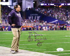 BILL BELICHICK HAND SIGNED 8x10 PHOTO    NEW ENGLAND PATRIOTS     TO DAVE    JSA picture