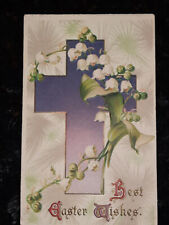 Easter Postcard Postmarked in 1912 from Poughkeepsie, NY picture