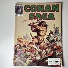 Conan Saga #27 1989 Marvel Comics Comic Book  picture
