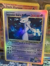 Oak Mewtwo Goddess Story Girl Anime Waifu Holofoil Card Imposter picture