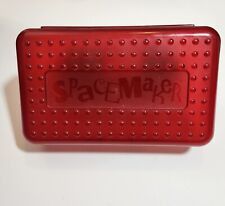Vintage 1994 Space Maker Red Pencil Box Case Newell Office Products USA picture