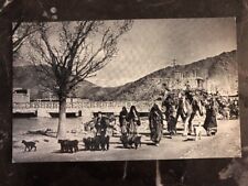 Mint Afghanistan RPPC Postcard Nomads Marching Through Kabul To Summer picture