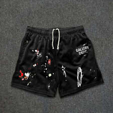 Vintage Gallery Dept Graphic Casual Street Mesh Shorts picture