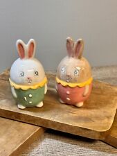 New Johanna Parker Pastel Bunny Salt and Pepper Shaker picture