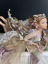 Wayne M. Kleski Ballerina Fairy Doll Katherine’s Collection Tulle Sequins picture