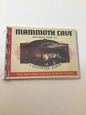 Vintage 1950s Mammoth Cave Kentucky Souvenir Photo Booklet National Park KY picture
