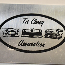 1977 Tri Five Chevy Chevrolet Car Show Swap Meet Peotone Illinois Plaque picture