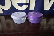 Tupperware 1oz Smidgets Pill Dressing Container Set of 2 Ice Cube Purple New picture