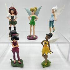 Disney Tinker bell Fairy Figures Zarina Periwinkle Vidia Iridessa Cake Figures picture
