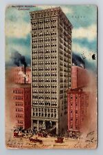 Chicago IL-Illinois, Majestic Building, c1907 Antique Vintage Souvenir Postcard picture
