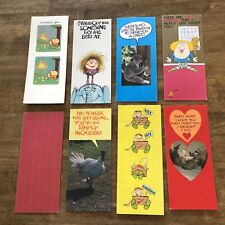 Vintage 70s Lover Card Mix 6 Lot of 8 No Writing Some Wear New Envelopes picture