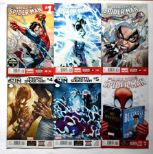 AMAZING SPIDER-MAN (2014) 18 ISSUE COMIC RUN 1-18 MARVEL COMICS picture