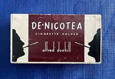 Vintage 1903s Alfred Dunhill Denicotea Crystal Filter Cigarette Holder picture