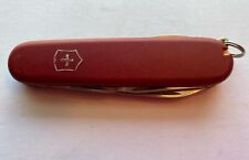 Vintage Red Victorinox Swiss Army Knife Officer Suisse picture