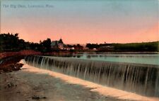 The Big Dam, Lawrence, Massachusetts MA Postcard picture