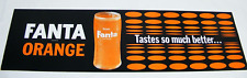 Vintge FANTA SODA SIGN Authentic 1960's Litho CARDBOARD CAFE Dinner CHANNEL Sign picture