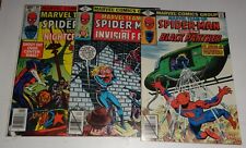 MARVEL TEAM UP #87,88,89 SPIDER-MAN BLACK PANTHER NIGHT CRAWLER 9.0'S 1979/80 picture