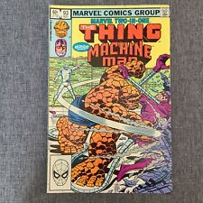 Marvel Two in One, Thing vs. Machine Man #93, Marvel 1982 picture
