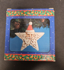 Papel Freelance Handpainted Ceramic Star Shaped Santa Claus & Co. Christmas picture