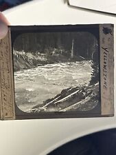 Antique Yellowstone National Park Magic Lantern Lot 2 Five Total Slides picture