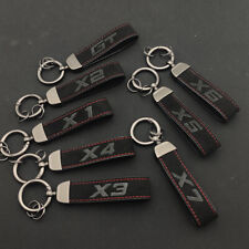 Suede Car Keychain Gift for BMW X1, X2, X3, X4, X5, X6, X7 picture