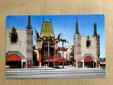 Postcard California Hollywood Grauman's Chinese Theater Vintage CA picture