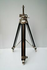 Nautical Black Tripod Stand Antique For Telescope Shade Lamps Home Decorative picture