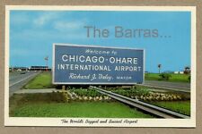 CHICAGO OHARE INTERNATIONAL AIRPORT POSTCARD CARTE POSTALE picture